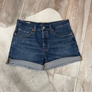 Levi’s 501 high waisted shorts